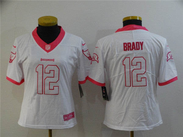 Tom Brady Tampa Bay Buccaneers white jersey