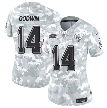 Chris Godwin Arctic Tampa Bay Buccaneers camo Salute To Service jersey