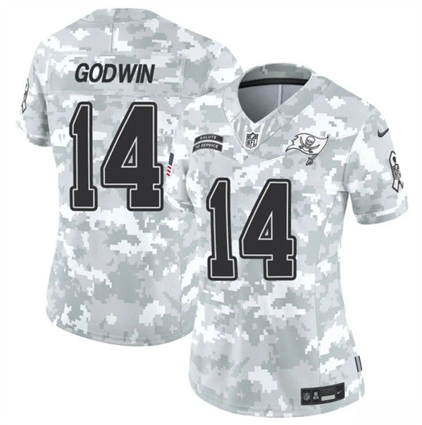 Chris Godwin Arctic Tampa Bay Buccaneers camo Salute To Service jersey