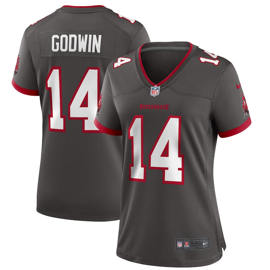 Chris Godwin Tampa Bay Buccaneers grey Game jersey