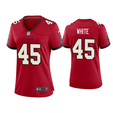 Devin White Tampa Bay Buccaneers red jersey