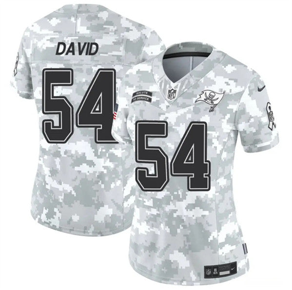 Lavonte David Arctic Tampa Bay Buccaneers camo Salute To Service jersey