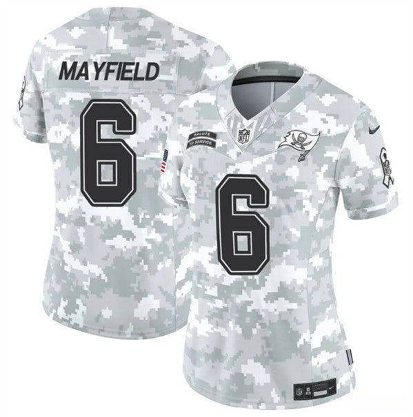Baker Mayfield Arctic Tampa Bay Buccaneers camo Salute To Service jersey