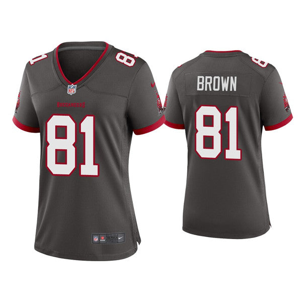 Antonio Brown Tampa Bay Buccaneers gray jersey