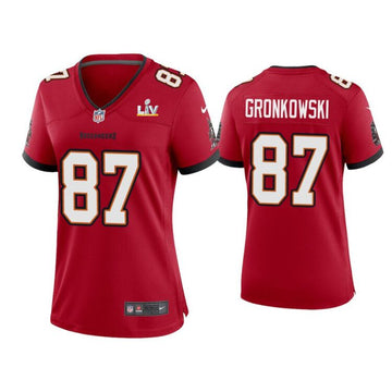 Rob Gronkowski Tampa Bay Buccaneers red jersey