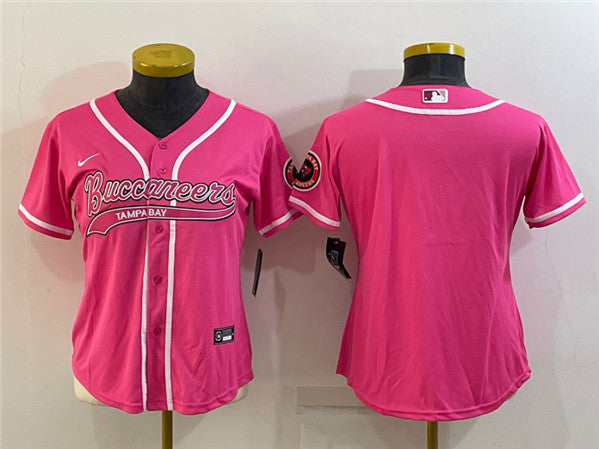 Custom Tampa Bay Buccaneers pink jersey