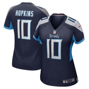 DeAndre Hopkins Tennessee Titans navy Game jersey