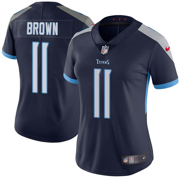 AJ Brown Tennessee Titans navy jersey