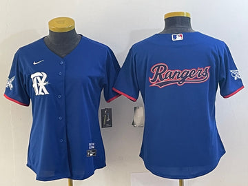 Texas Rangers royal City Connect jersey