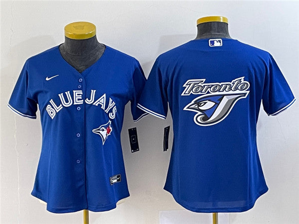 Custom Toronto Blue Jays blue jersey
