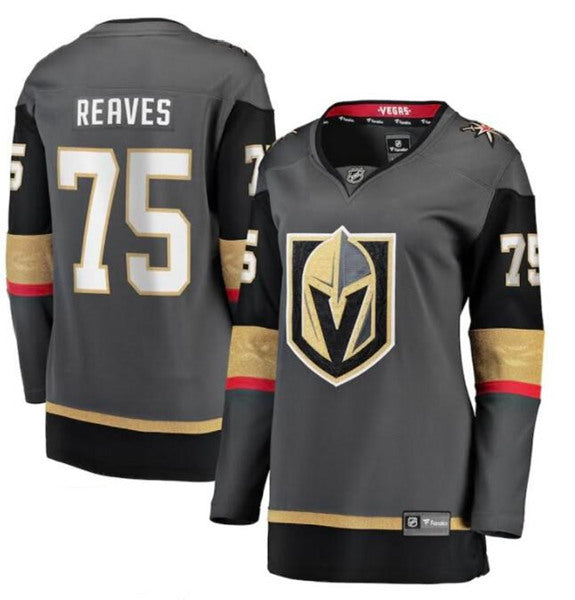 Ryan Reaves Vegas Golden Knights gray jersey