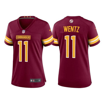 Carson Wentz Washington Commanders burgundy Game jersey