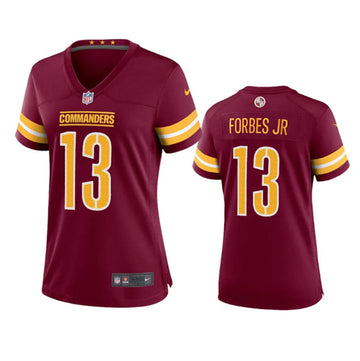 Emmanuel Forbes Washington Commanders burgundy jersey