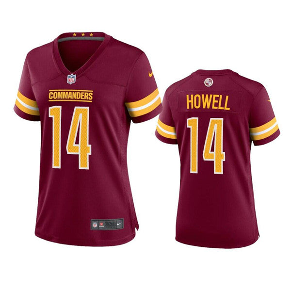 Sam Howell Washington Commanders burgundy Game jersey
