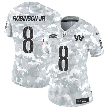 Brian Robinson Jr Arctic Washington Commanders camo Salute To Service jersey