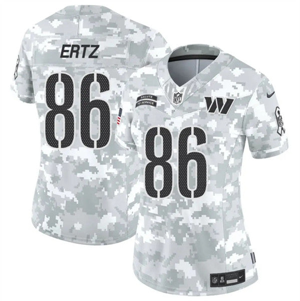 Zach Ertz Arctic Washington Commanders camo Salute To Service jersey