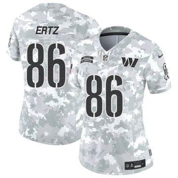 Zach Ertz Arctic Washington Commanders camo Salute To Service jersey