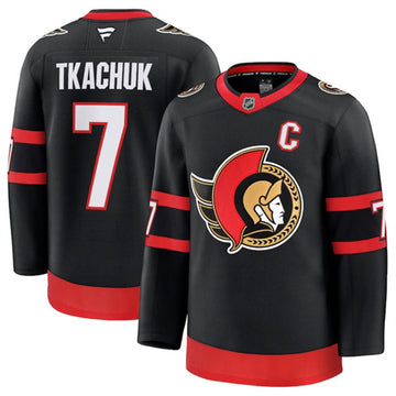 Brady Tkachuk Ottawa Senators black Home jersey