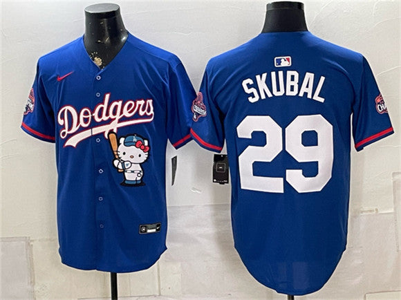 Tarik Skubal Los Angeles Dodgers royal Limited jersey