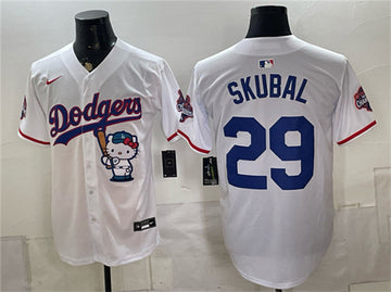 Tarik Skubal Los Angeles Dodgers white Limited jersey