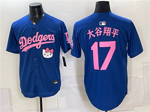 Shohei Ohtani Los Angeles Dodgers royal Vapor jersey