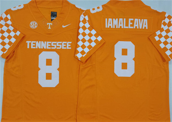 Nico Iamaleava Tennessee Volunteers orange jersey