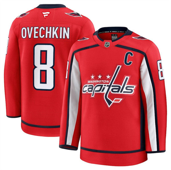 Alexander Ovechkin Washington Capitals red Home jersey