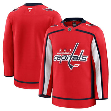 Custom Washington Capitals red Home jersey