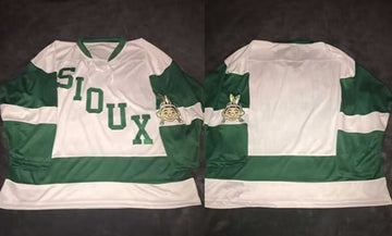 Custom North Dakota Fighting Sioux jersey