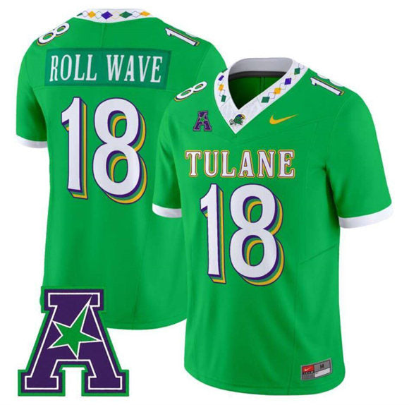 Custom green jersey