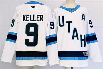 Clayton Keller Utah Mammoth white jersey