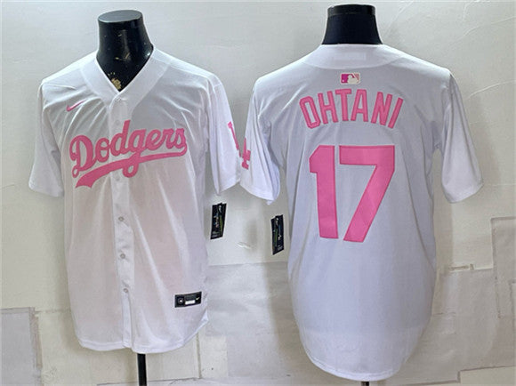 Shohei Ohtani Los Angeles Dodgers white Vapor jersey