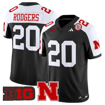 Johnny Rodgers Nebraska Cornhuskers black Vapor jersey