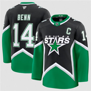 Jamie Benn Dallas Stars black Alternate jersey