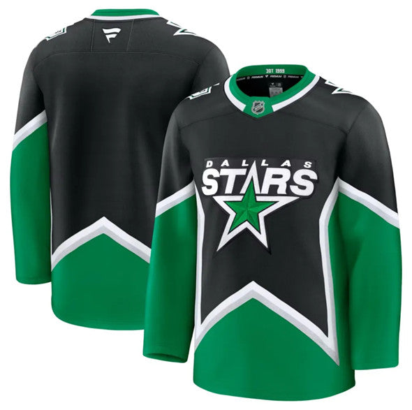 Custom Dallas Stars black Alternate jersey