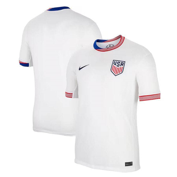 Custom USMNT white Home jersey