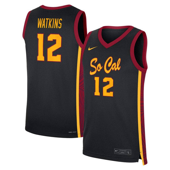 Juju Watkins USC Trojans black jersey