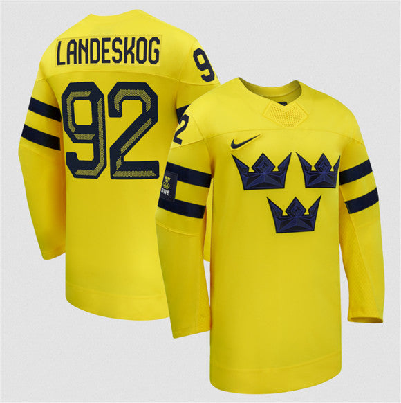 Team Sweden yellow Away jersey