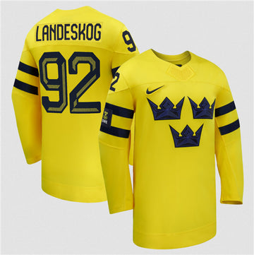Team Sweden yellow Away jersey