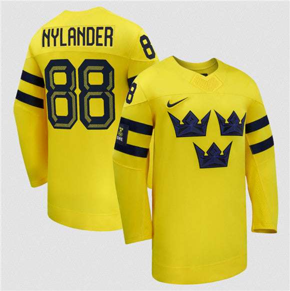 Team Sweden yellow Away jersey