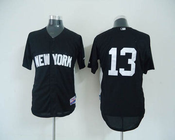 Alex Rodriguez New York Yankees black Road jersey