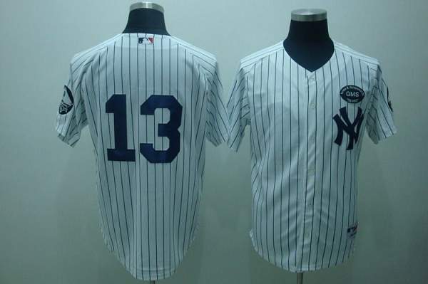 Alex Rodriguez New York Yankees white jersey