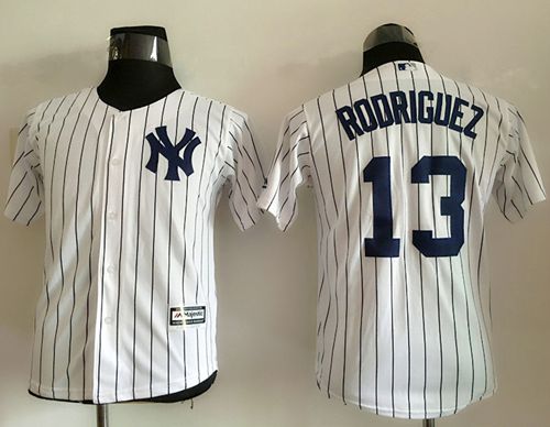 Alex Rodriguez New York Yankees white jersey