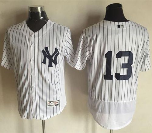 Alex Rodriguez New York Yankees white Authentic jersey
