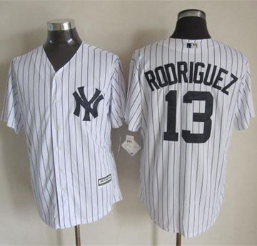 Alex Rodriguez New York Yankees white jersey