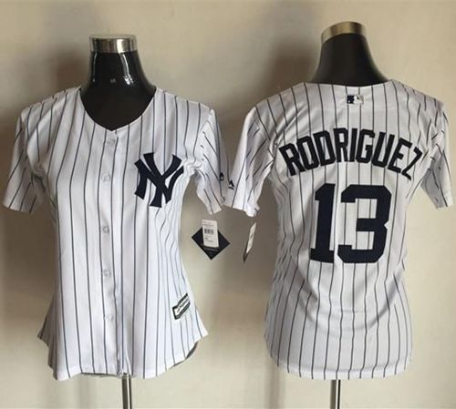 Alex Rodriguez New York Yankees white Fashion jersey