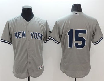 Thurman Munson New York Yankees grey Authentic jersey