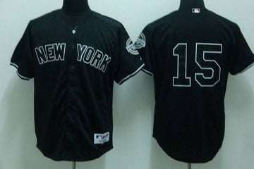 Thurman Munson New York Yankees black jersey