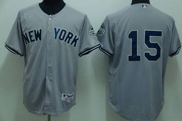 Thurman Munson New York Yankees grey jersey