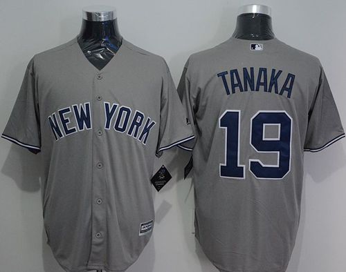 Masahiro Tanaka New York Yankees grey jersey